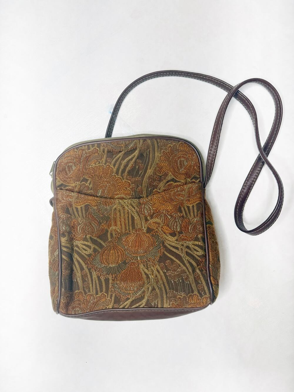 VINTAGE Tapestry Crossbody Bag